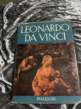 Phaidon Leonardo da Vinci Hardcover – Teal and Brown Cover